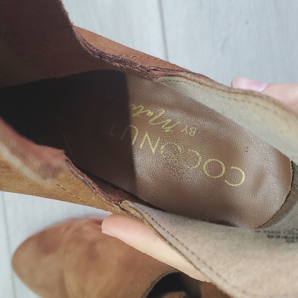 Coconuts by Marisse Pronto Leather Ankle Boots shoes sz 7.5M - Picture 12 of 14